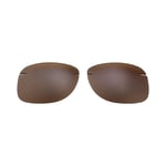 Walleva Brown Polarized Replacement Lenses For Maui Jim Hikina Sunglasses
