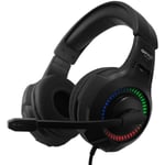 Casque gaming esport QPAD QH20 Stereo - Micro-casque filaire USB, jack 3,5mm