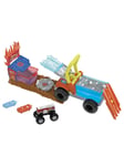 Monster Trucks ARENA SMASHERS COLOR SHIFTERS 5-ALARM RESCUE Playset
