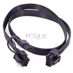 FCQLR PCIe 8Pin to 6+2pin Power Supply Câble pour Corsair RM1000 RM850 RM750 RM650 PSU