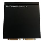 Mini Displayport Till Dvi Splitter, Två Dvi-i-utgångar, Full Hd