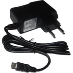 VHBW vhbw 220V Bloc d'alimentation chargeur (2A) avec mini-USB pour TomTom GO 530 630 720 950 550 650 740 750 820 825 940 950.