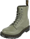 Dr. Martens 1460 Pascal - Muted Olive Virginia Biker Boot olive