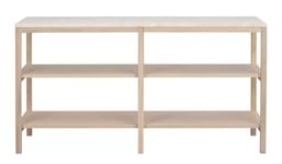 Orwel Avlastningsbord Beige/vitpigmenterad 140x40x75cm