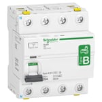 Jordfelsbrytare elbil B-EV Acti9 typ B 25A 30mA, Schneider Electric