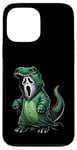 Costume de fantôme portant un dinosaure pour Halloween Cosplay T-Rex Coque pour iPhone 13 Pro Max