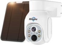 3MP PTZ Caméra de Surveillance WiFi Extérieure sans Fil Solaire Caméra IP sur Batteries Vision Nocturne en Couleur Détection[J1501]