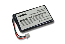 vhbw Batterie compatible avec Garmin Camper 770 LMT-D GPS, appareil de navigation (1100mAh, 3,7V, Li-ion)
