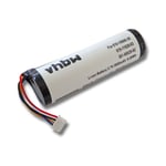 Vhbw - Batterie remplacement pour Garmin 361-00029-04, 361-00029-02, 010-11828-03, 010-10806-30 pour collier de dressage (2600mAh, 3,7V, Li-ion)