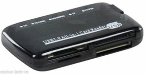 Compact Usb 2.0 Card Reader Xd Sd/mmc Ms/mspro Tf