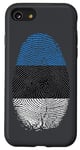 iPhone SE (2020) / 7 / 8 Estonia Flag Fingerprint It is in my DNA Gift for Estonians Case