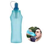 Benkeg Soft Flask - 500ml Foldable Soft Water Filter Bottle Portable Water Bottle Kettle for Running Camping Hiking Outdoor Sports Bottle