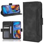 Motorola Moto G54 Plånboksfodral PU-Läder 6-FACK Winston V3