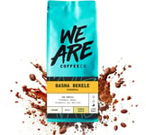 Coffee Ground, 227G Bag Ethiopian Espresso Ground Coffee, 100% Arabica, Light Ro