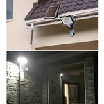 Hofuton Lampe de sécurité solaire avec détecteur de mouvement pour jardin, patio, porte de garage