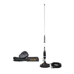 PNI ALB-PACK23 Radio CB Albrecht AE 6110 ASQ S75 Antenna with Magnetic Base, Black, Set of 2