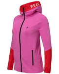Peak Performance Rider Zip Hood Sweatshirt W Vibrant Pink (Storlek M)