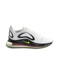 Nike Childrens Unisex Air Max 720 Multicolor Kids Trainers - Black/White - Size UK 5