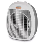 SENCOR 2000W Hot Air Heater 22.5cm Width x 14cm Depth x 27cm Height, White