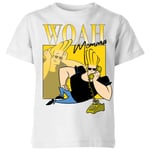 Cartoon Network Spin Off T-Shirt Enfant Johnny Bravo 90's Photoshoot - Blanc - 5-6 ans - Blanc