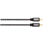 AVINITY CLASSIC Premium Phono-kabel - Guldpläterad 1,5m