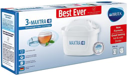 3 x BRITA Maxtra + Plus Water Filter Jug Cartridges Replacement Refills Pack