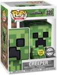 Figurine Funko Pop - Minecraft N°320 - Creeper - Brillant Dans Le Noir (26388)