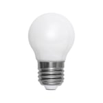 LED lampa E27 G45 Opaque Filament Dimbar Ra90 2700K (Färgtemperatur: 3000K 5W 470 lm)