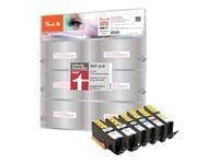 Peach Combi-Pack Plus - 6-Pack - Xl-Yield - Svart, Gul, Cyan, Magenta, Foto-Svart - Kompatibel - Bläckpatron (Alternativ För: Canon Cli-551Xl, Canon Pgi-550Xl) - För Canon Pixma Ip8750, Ix6850, Mg5550, Mg5650, Mg5655, Mg6450, Mg6650, Mg7150, Mg7550,