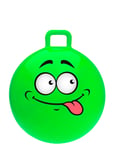 Skippyball Funny Face 55Cm Green Toys Outdoor Toys Jumping Toys Green SportMe