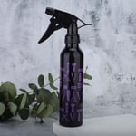 (Purple+Black)Hairdressing Spray Bottle Salon Barber Shop Hair Styling DDD