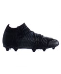 Puma Childrens Unisex Future Z 3.1 FG/AG JR Black Kids Football Boots - Size UK 5.5