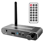 Wireless HIFI DAC Converter Bluetooth 5.2 Receiver Audio Coaxial To R/L 3.5 J9U6