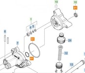 Kärcher Reservdelsset Pump K6 / K7 / HDS / HD