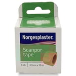 Scanpor Tape refill beige 2,5 cm x 10 m 1 st