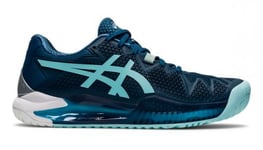 ASICS Gel-resolution 8 Allcourt Navy/Blue Women (Storlek: 42)