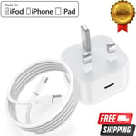 20W USB-C Fast Charger Plug & Cable For iPad Pro 6th Gen 12.9",Air 5th Gen 10.9"