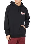 Volcom Supply Stone P/O Men's Sweatshirt, mens, Hooded Sweatshirt, A4132008, Black , S