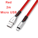 Fast Charging Cable Type-c Micro Usb Red Micro-usb(2m)