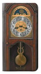 Grandfather Clock Antique Wall Clock PU Leather Flip Case Cover For iPhone XR