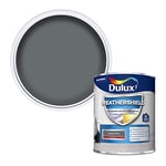 Dulux 5213548 Weather Shield Exterior High Gloss Paint, 750 ml - Gallant Grey