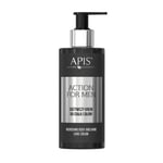 Apis Action for Men Nourishing Body Hand Cream Argan Oil Shea Butter 300ml