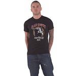 Alice Cooper Men's Mad House Rock Short Sleeve T-Shirt, Black, Large