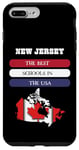 iPhone 7 Plus/8 Plus New Jersey Best Schools In The USA Canada Parody Design Case