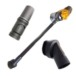For Dyson Premium Quality Extension Tube Wand & Dust Brush Tool Handheld DC16 DC31 DC34 DC35 V6
