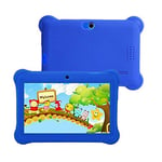 GALIMAXIA Q88 Kids Education Tablet PC, 7.0 inch, 1GB+8GB, Android 4.4 Allwinner A33 Quad Core, WiFi, Bluetooth, OTG, FM, Dual Camera, with Silicone Case Suitable for office leisure and entertainment