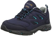 Regatta Mens Holcombe IEP Mid Rise Walking Hiking Boots, Blue, Navy Atlanti, 3 UK