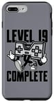 Coque pour iPhone 7 Plus/8 Plus Level 19 Complete Tenue de jeu pour le 19ème anniversaire 19