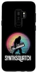 Coque pour Galaxy S9+ Bigfoot Plays Synthétiseur Producteur de musique rétro