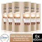 Dove Body Lotion Nourishing Secrets or Body Care Self-Tan, 6x (250ml or 400ml)